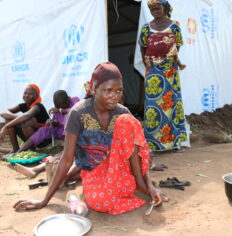 Displaced by conflicts, hit by food shortage