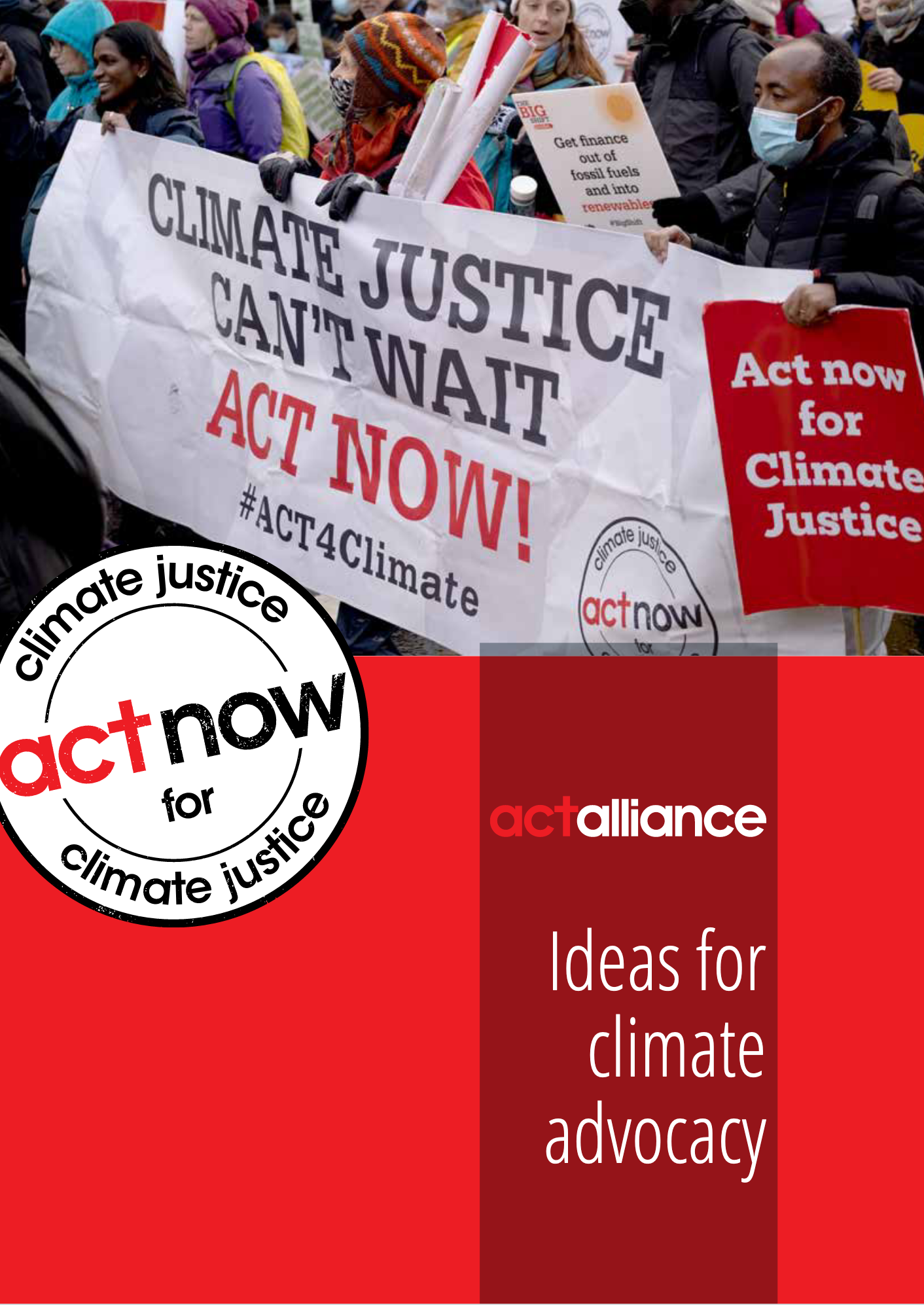 Ideas for climate advocacy: new ACT Climate Justice publication  